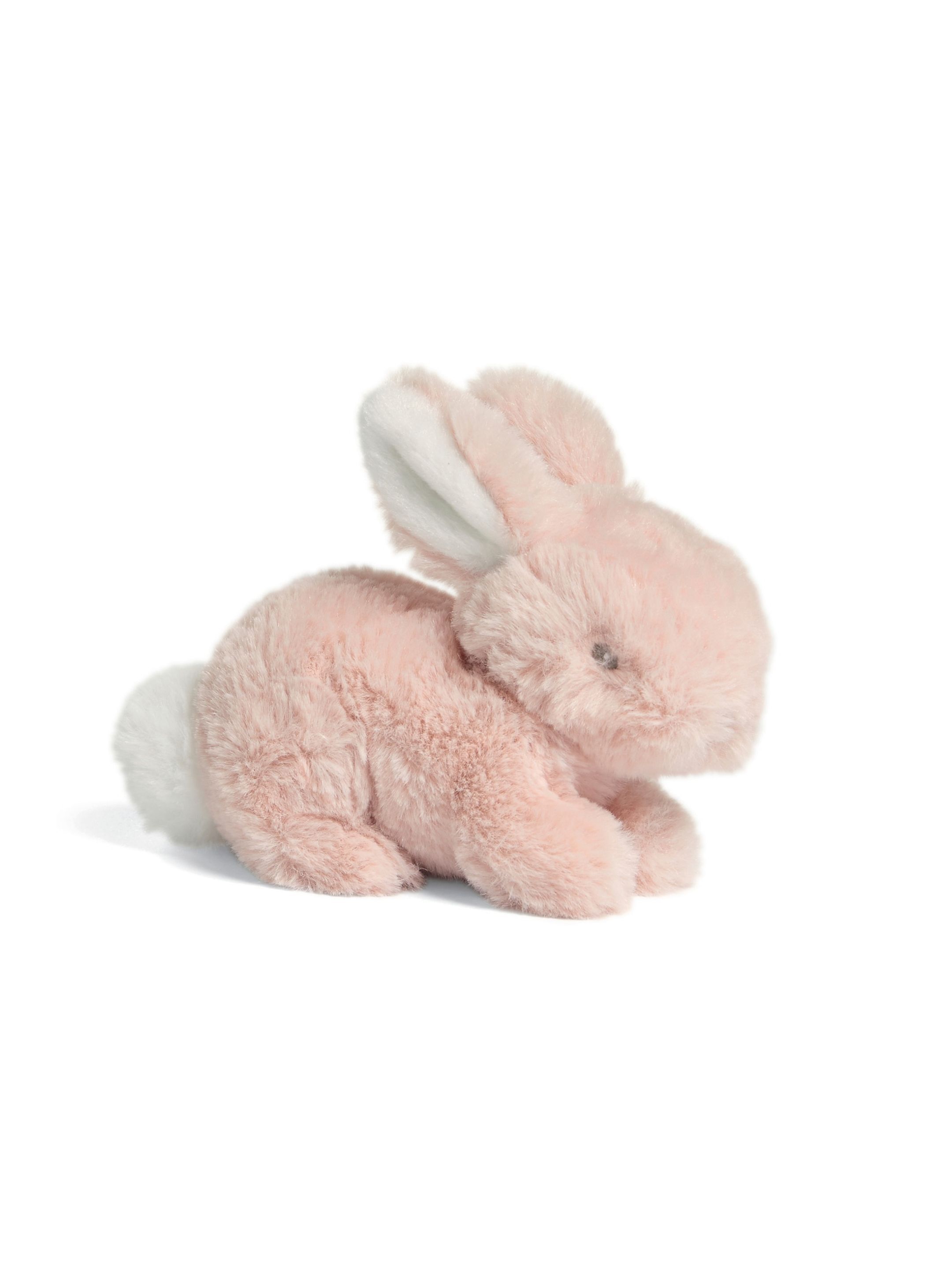 5-Piece Floral Set Baby Gift Set with Pink Blanket & Bunny image number 8